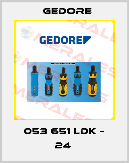 053 651 LDK – 24  Gedore