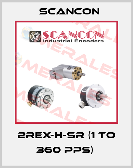 2REX-H-SR (1 TO 360 PPS)  Scancon