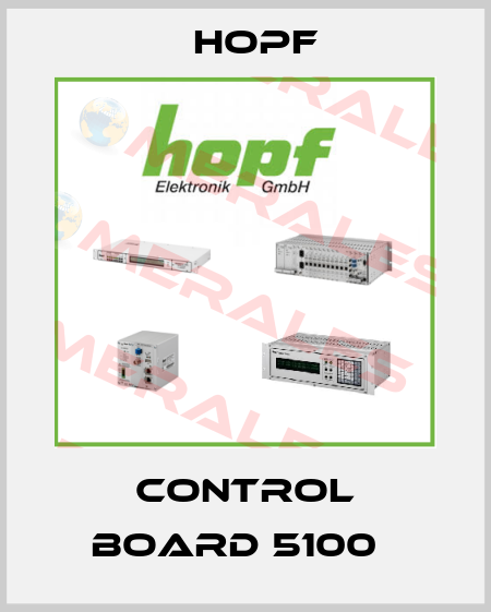 Control Board 5100   Hopf