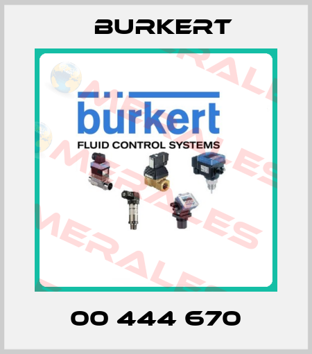00 444 670 Burkert