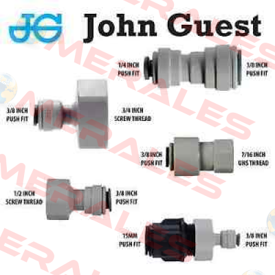 3/8”  John Guest