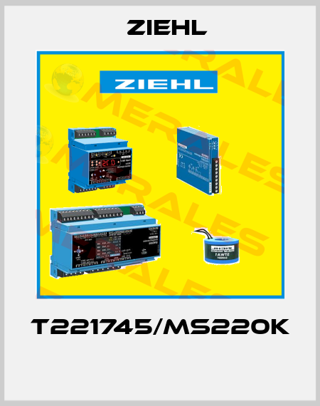 T221745/MS220K  Ziehl