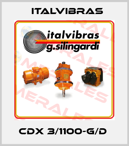 CDX 3/1100-G/D  Italvibras