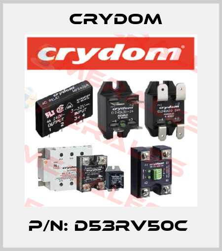 P/N: D53RV50C  Crydom