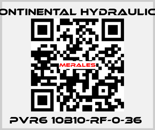 PVR6 10B10-RF-0-36  Continental Hydraulics