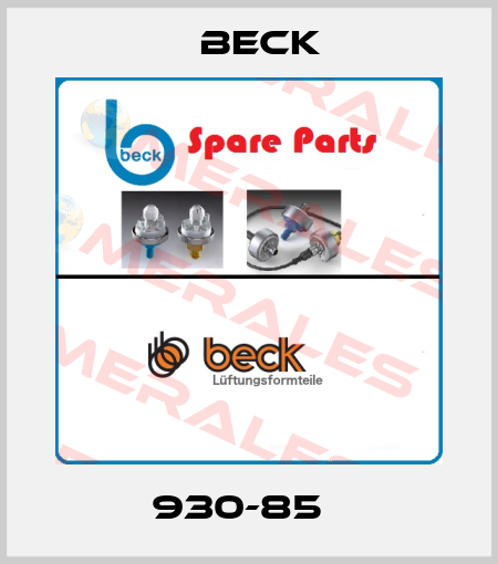 930-85   Beck