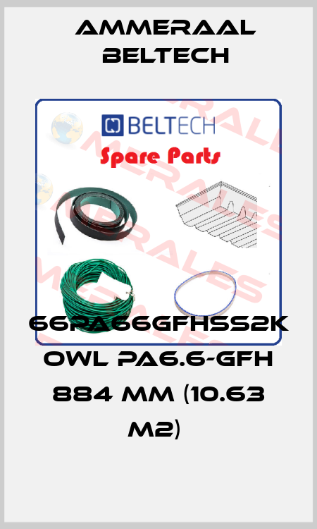 66PA66GFHSS2K OWL PA6.6-GFH 884 mm (10.63 m2)  Ammeraal Beltech