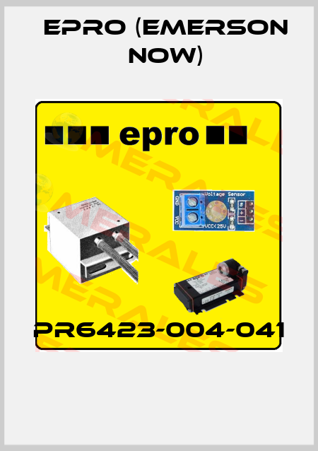 PR6423-004-041  Epro (Emerson now)
