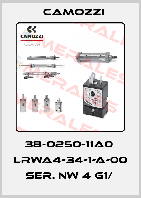 38-0250-11A0  LRWA4-34-1-A-00  SER. NW 4 G1/  Camozzi