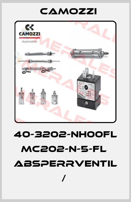 40-3202-NH00FL  MC202-N-5-FL  ABSPERRVENTIL /  Camozzi