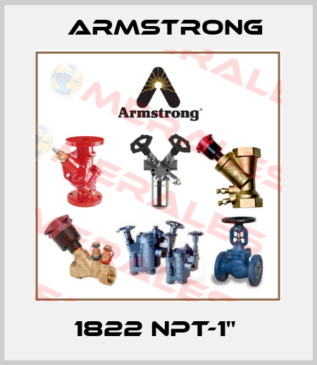 1822 NPT-1"  Armstrong