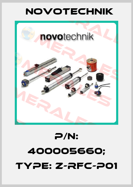 p/n: 400005660; Type: Z-RFC-P01 Novotechnik