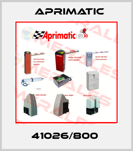 41026/800  Aprimatic