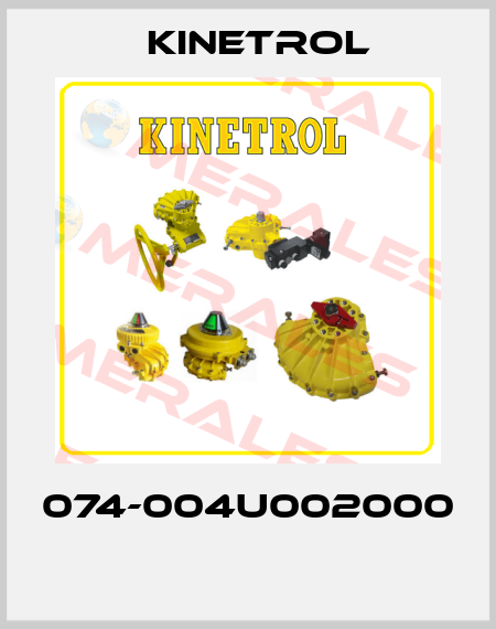 074-004U002000  Kinetrol
