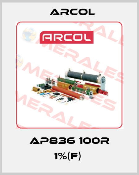 AP836 100R 1%(F)  Arcol