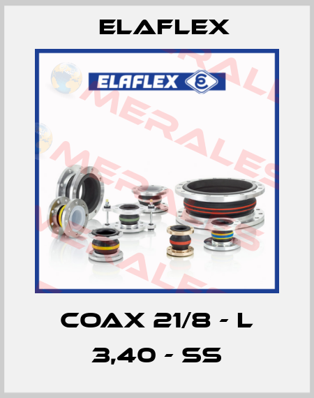 COAX 21/8 - L 3,40 - SS Elaflex