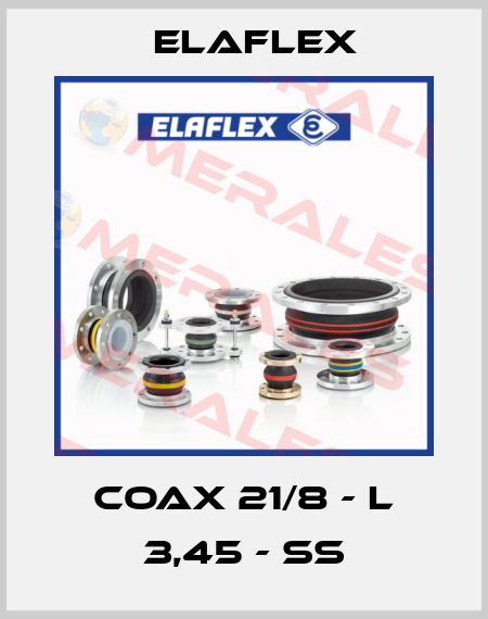 COAX 21/8 - L 3,45 - SS Elaflex