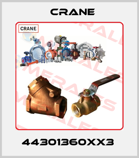 44301360XX3  Crane