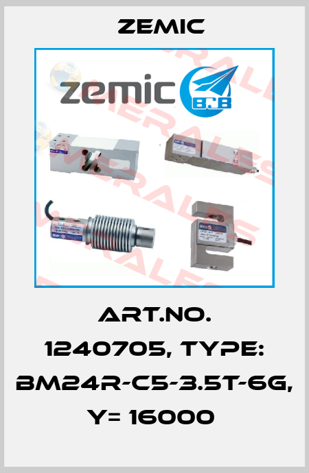 Art.No. 1240705, Type: BM24R-C5-3.5t-6G, Y= 16000  ZEMIC