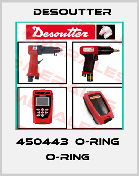 450443  O-RING  O-RING  Desoutter