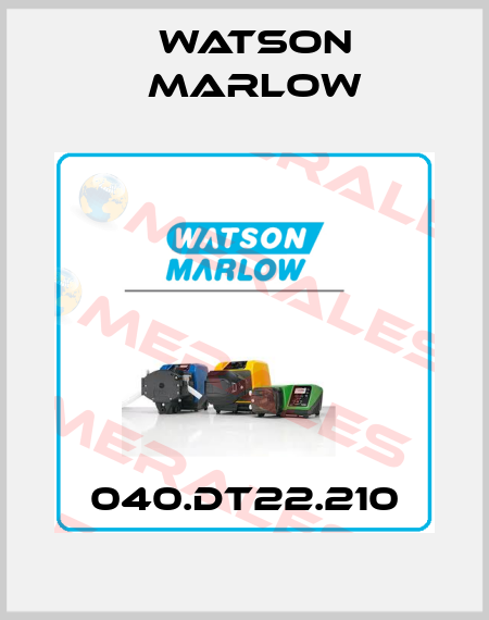 040.DT22.210 Watson Marlow