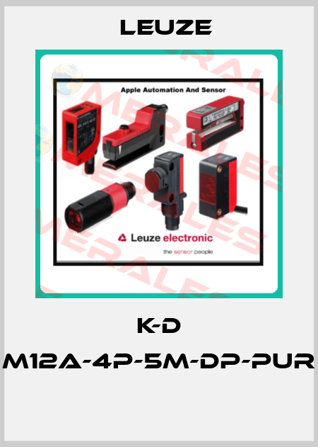 K-D M12A-4P-5m-DP-PUR  Leuze