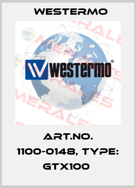 Art.No. 1100-0148, Type: GTX100  Westermo