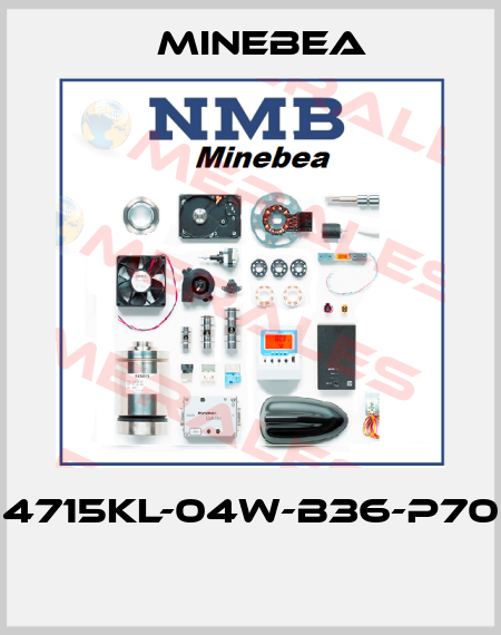 4715KL-04W-B36-P70  Minebea