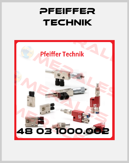 48 03 1000.002  Pfeiffer Technik