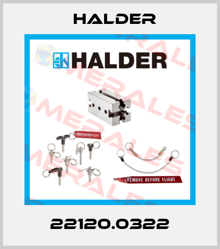 22120.0322 Halder