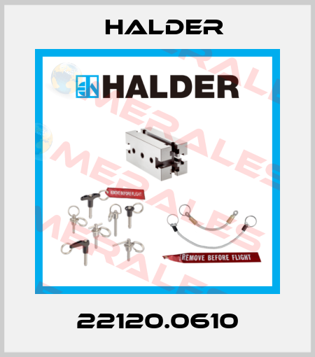 22120.0610 Halder