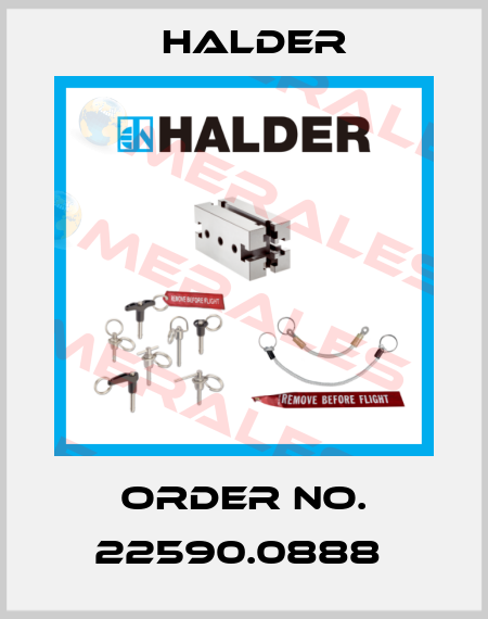 Order No. 22590.0888  Halder