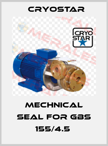 Mechnical seal for GBS 155/4.5  CryoStar