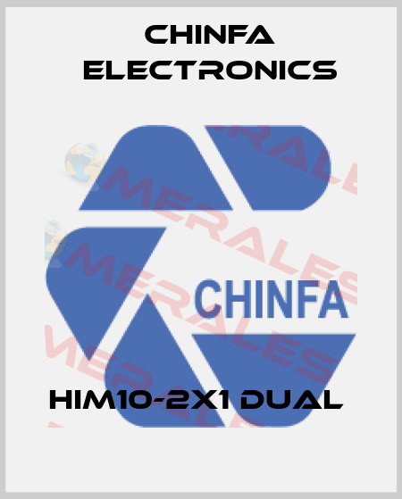 HIM10-2X1 dual  Chinfa Electronics