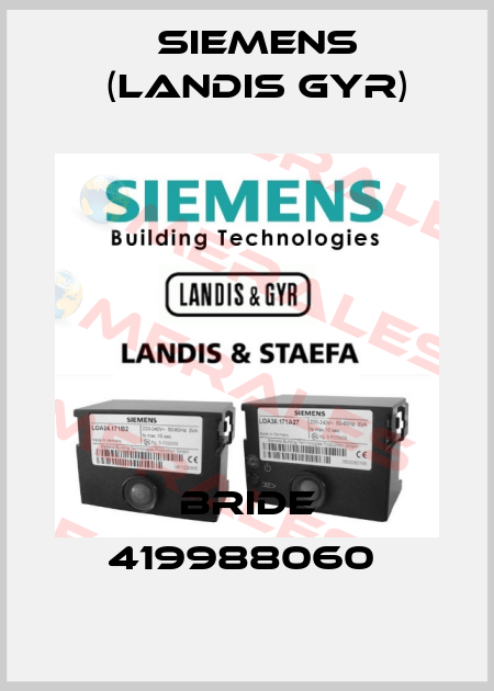 Bride 419988060  Siemens (Landis Gyr)