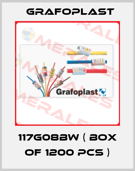 117G08BW ( Box of 1200 pcs ) GRAFOPLAST