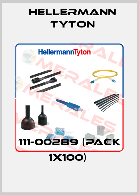 111-00289 (pack 1x100)  Hellermann Tyton