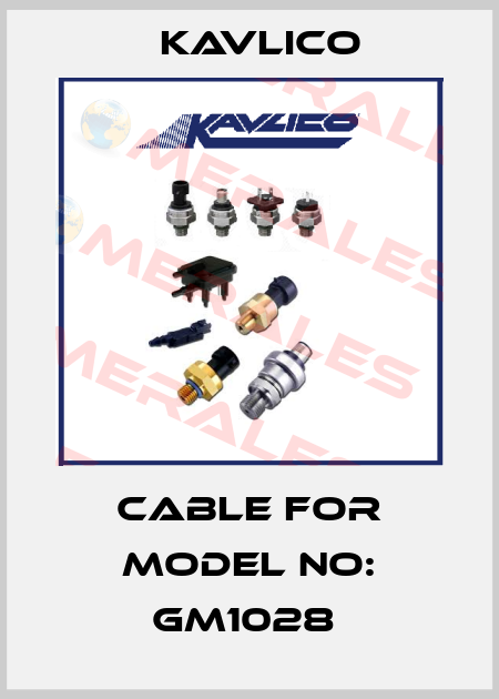 Cable for Model No: GM1028  Kavlico