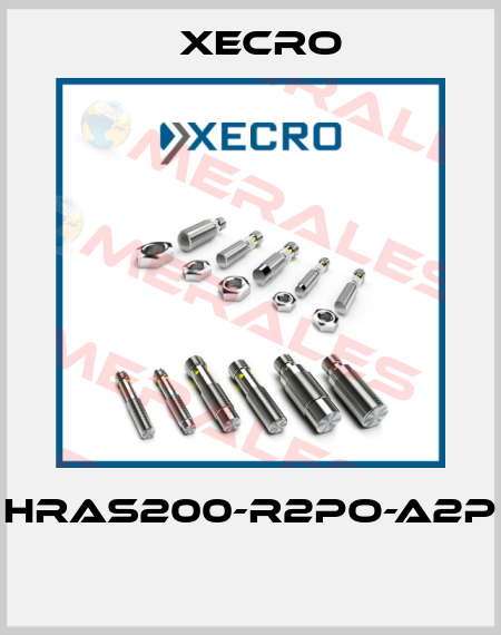 HRAS200-R2PO-A2P  Xecro