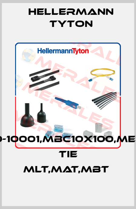 540-10001,MBC10X100,METAL TIE MLT,MAT,MBT  Hellermann Tyton