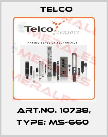 Art.No. 10738, Type: MS-660  Telco