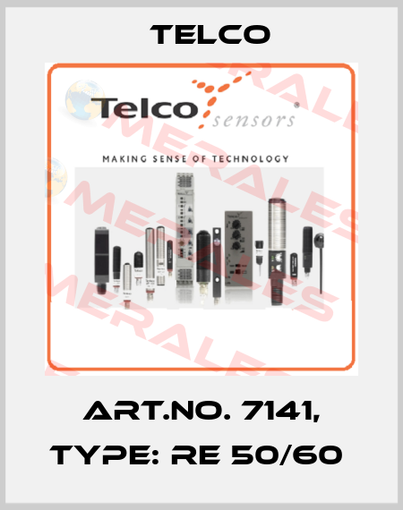 Art.No. 7141, Type: RE 50/60  Telco