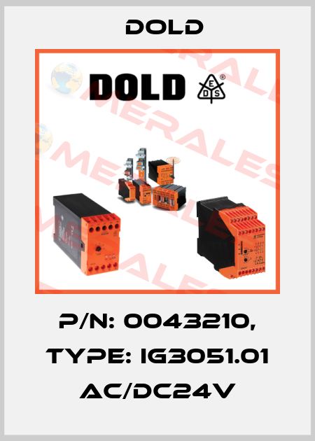 p/n: 0043210, Type: IG3051.01 AC/DC24V Dold