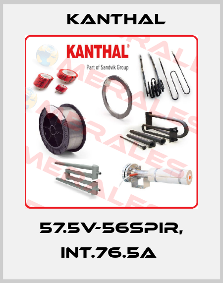 57.5V-56SPIR, INT.76.5A  Kanthal