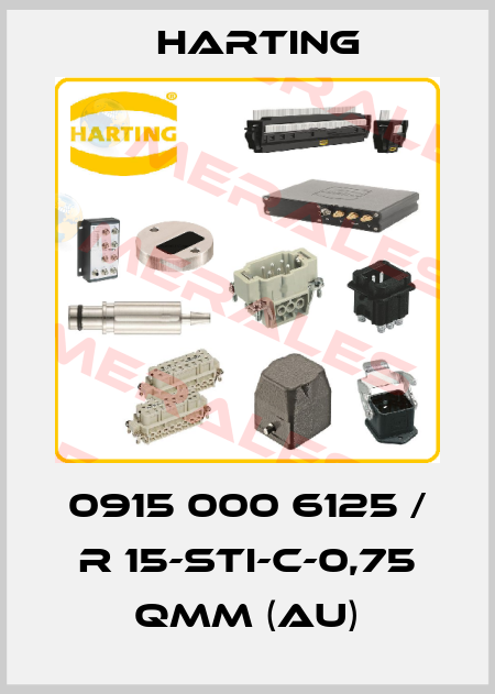 0915 000 6125 / R 15-STI-C-0,75 QMM (AU) Harting