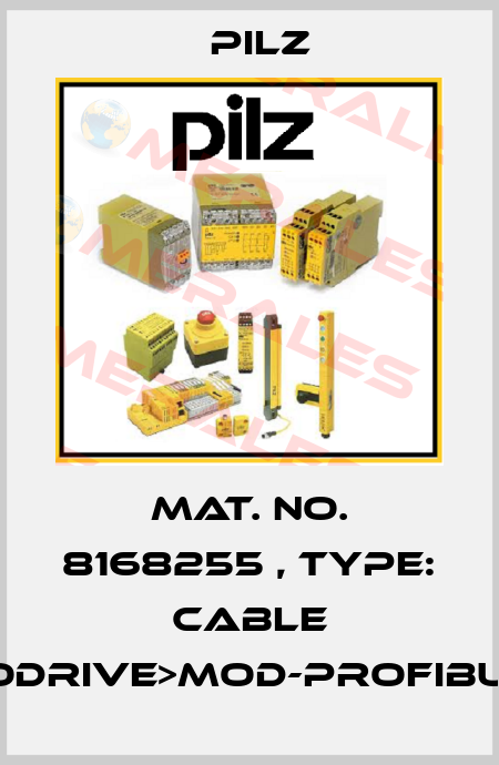 Mat. No. 8168255 , Type: Cable PMCprimoDrive>Mod-Profibus:L=0,45m Pilz
