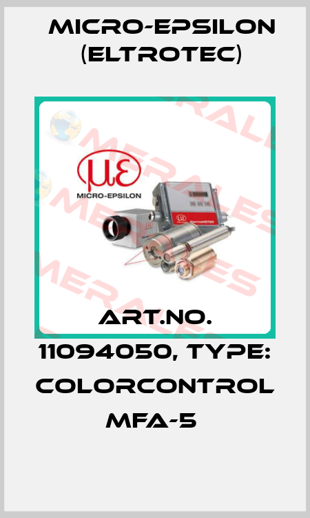 Art.No. 11094050, Type: colorCONTROL MFA-5  Micro-Epsilon (Eltrotec)
