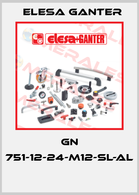 GN 751-12-24-M12-SL-AL  Elesa Ganter