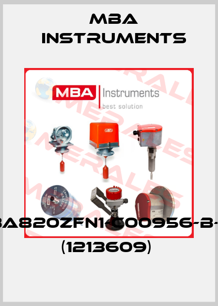 MBA820ZFN1-C00956-B-XX (1213609)  MBA Instruments