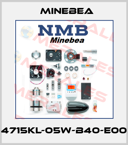 4715KL-05W-B40-E00 Minebea